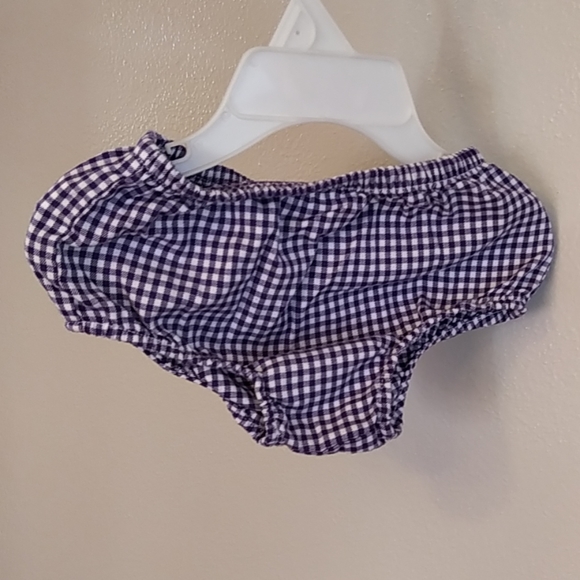 Purple checkered dress - Picture 3 of 4